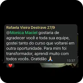 Depoimento Rafaela Vieira
