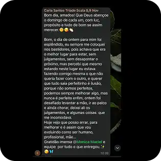 Depoimento Carla Santos