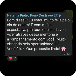 Depoimento Natânia Pietro